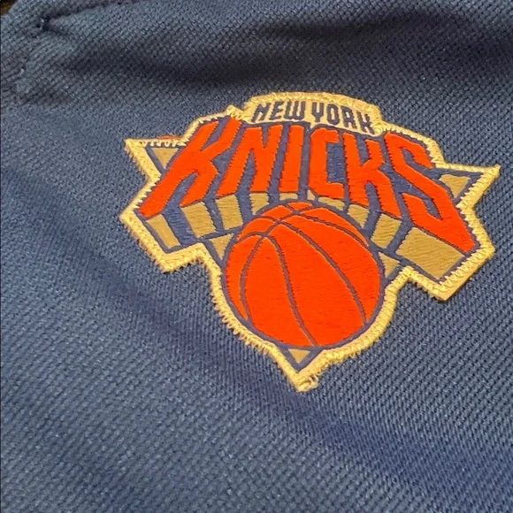 Boys Adidas NY Knicks Zip Up Sweatshirt Jacket Size L - Picture 3 of 12